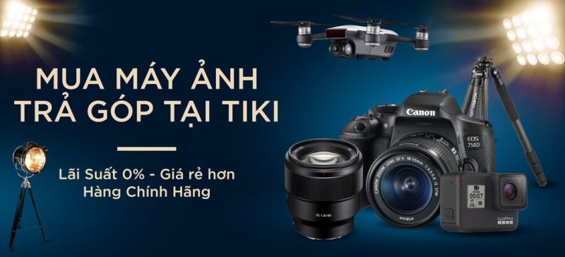 có nên mua máy ảnh trên tiki