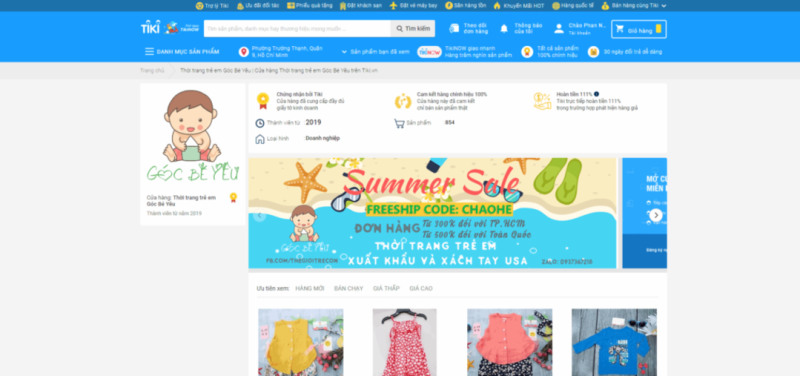 có nên mua quần áo trên tiki