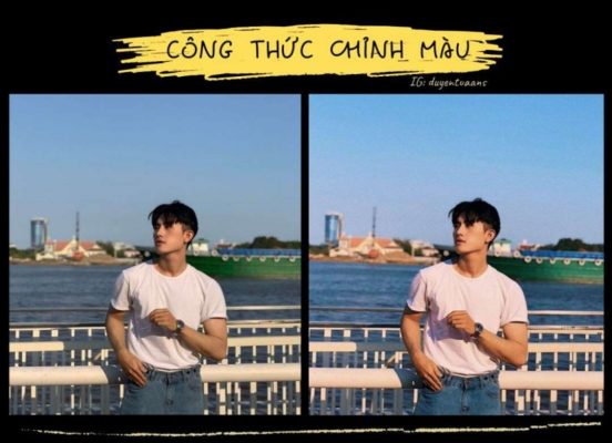 công thức chỉnh màu instagram