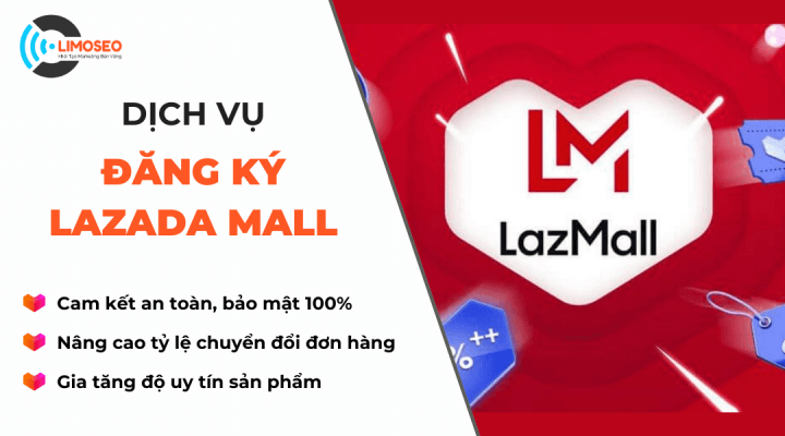 dịch vụ đăng ký lazada mall