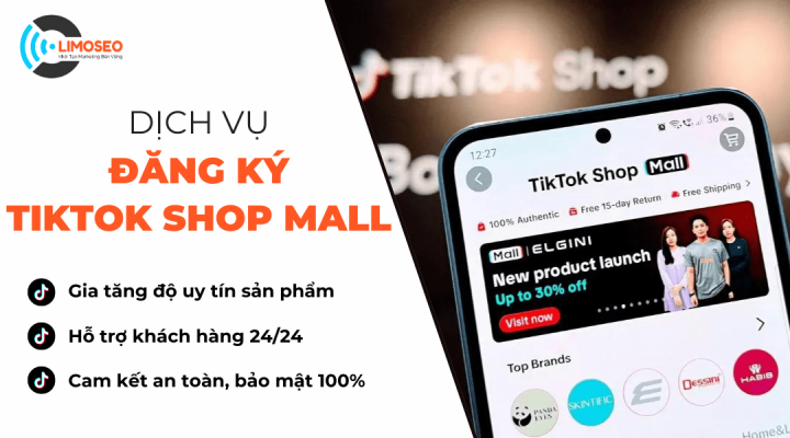 dịch vụ đăng ký tiktok shop mall