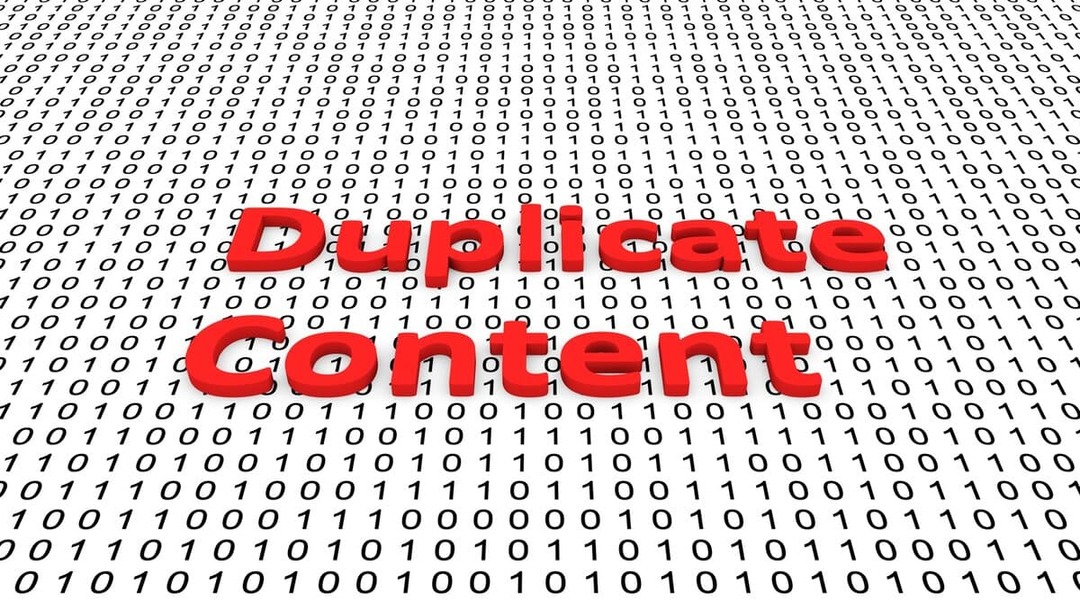 duplicate content gây hại gì cho công việc seo
