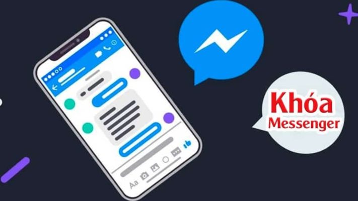 khoá tài khoản messenger trên iphone