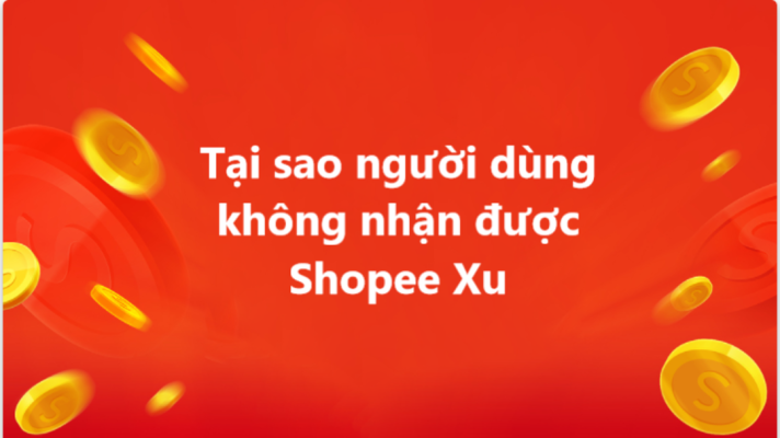 không nhận được shopee xu