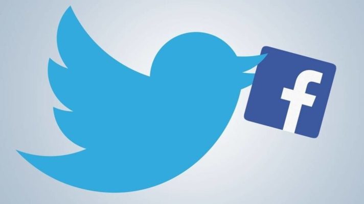 liên kết facebook với twitter