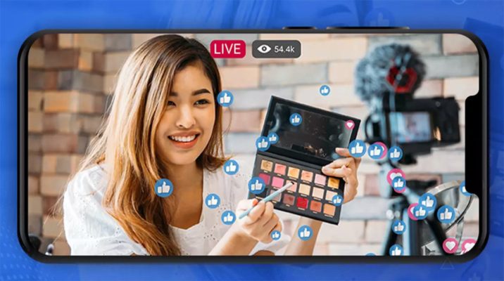 livestream trong nhóm facebook