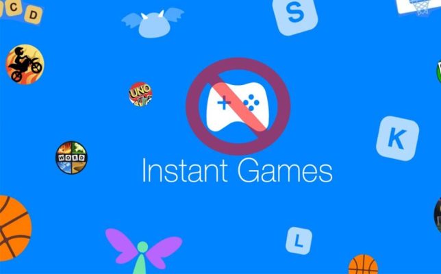 messenger không có trò chơi