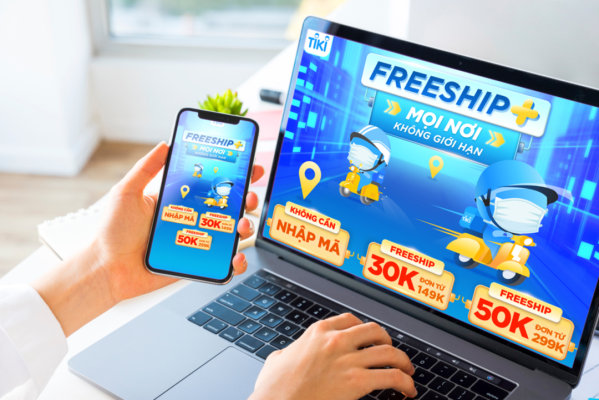 phí vận chuyển của tiki