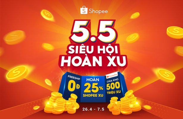 thời gian lắc xu shopee