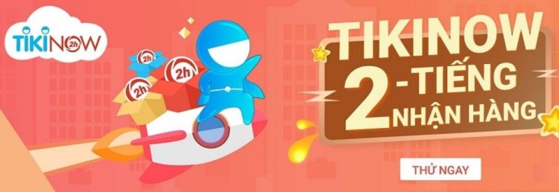 tiki giao hàng trong 2 giờ