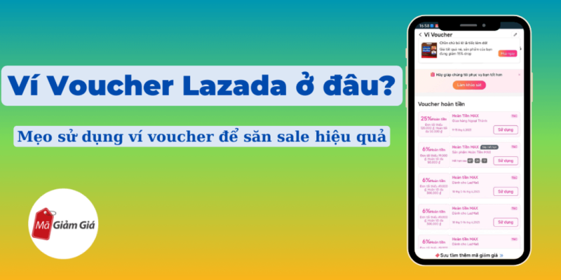 ví voucher lazada ở đâu