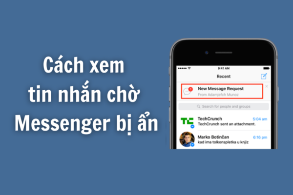 xem tin nhắn người lạ trên messenger
