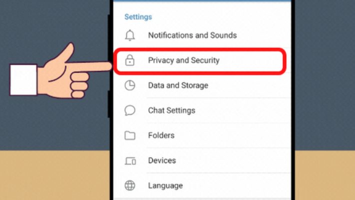 cách ẩn thông tin trên telegram