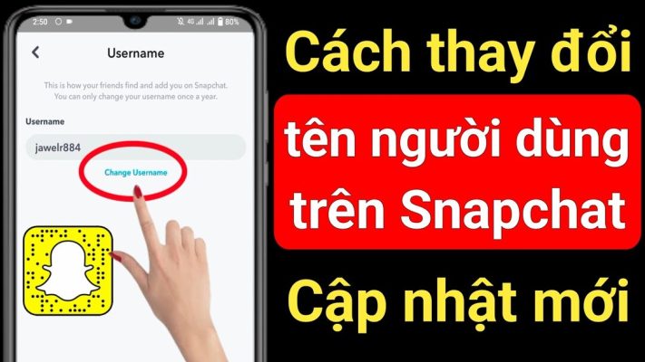 cách đổi tên trên snapchat