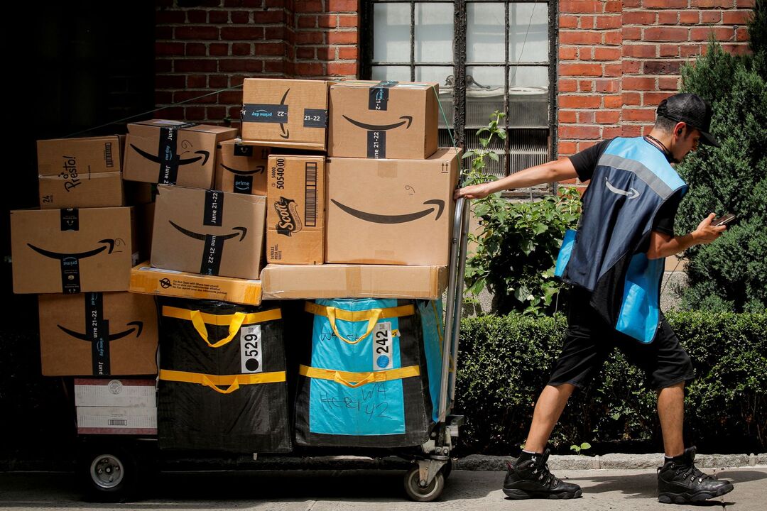 cách giao hàng của amazon