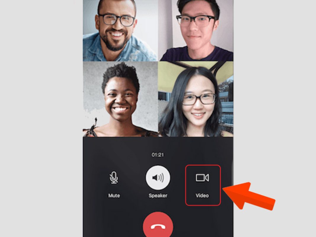 cách gọi video trên wechat