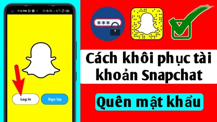 cách khôi phục mật khẩu trên snapchat
