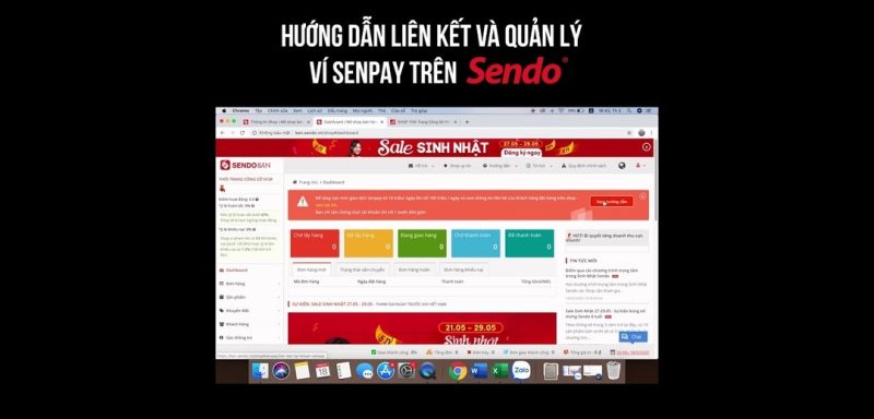 cách liên kết sendo với senpay