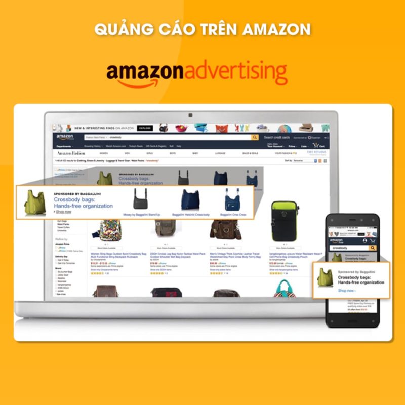 chạy quảng cáo trên amazon