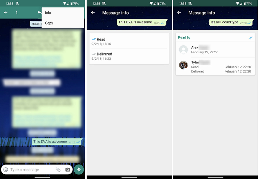 Cách biết thời điểm xem tin nhắn trên WhatsApp trên iPhone, Android