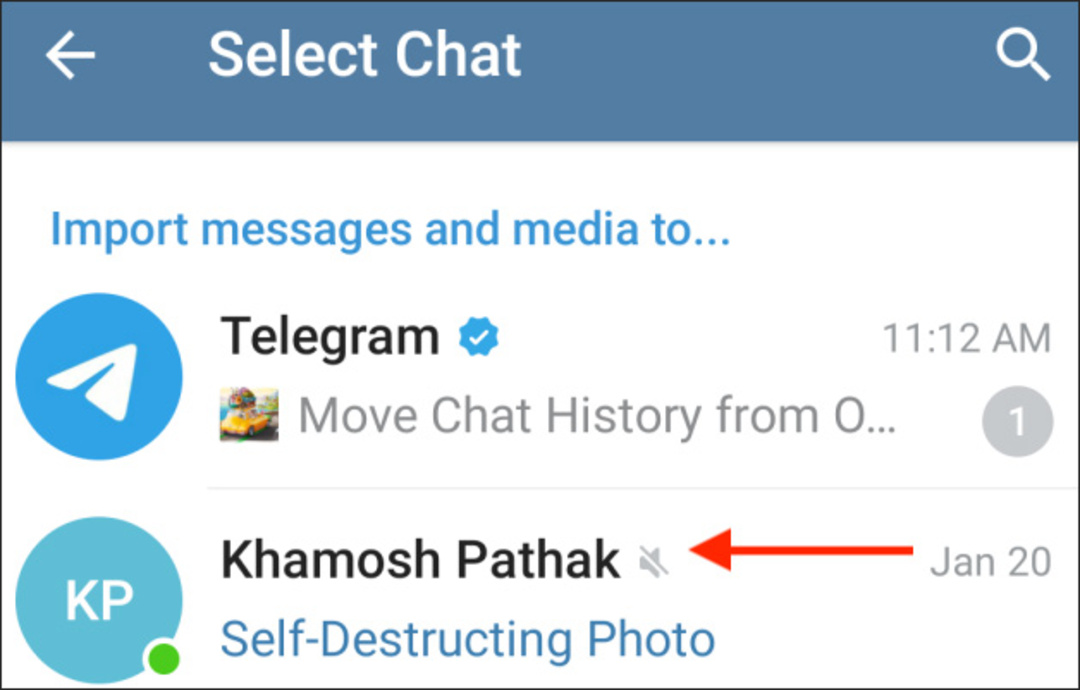 Cách xuất tin nhắn nhóm chat WhatsApp sang Telegram