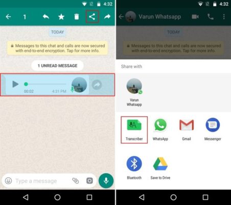 Đọc tin nhắn thoại trên WhatsApp là gì