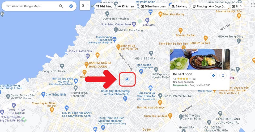 cách chia sẻ vị trí trên Google Map