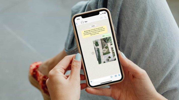 cách chỉnh chú thích ảnh trên whatsapp