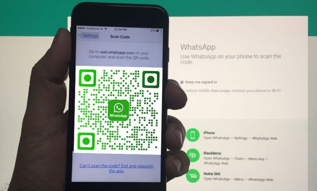 cách đăng nhập whatsapp bằng mã qr