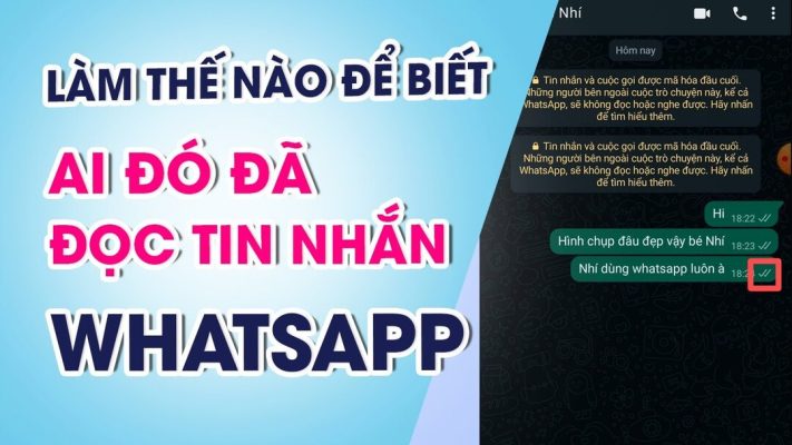 cách kiểm tra tin nhắn đã đọc chưa trên whatsapp