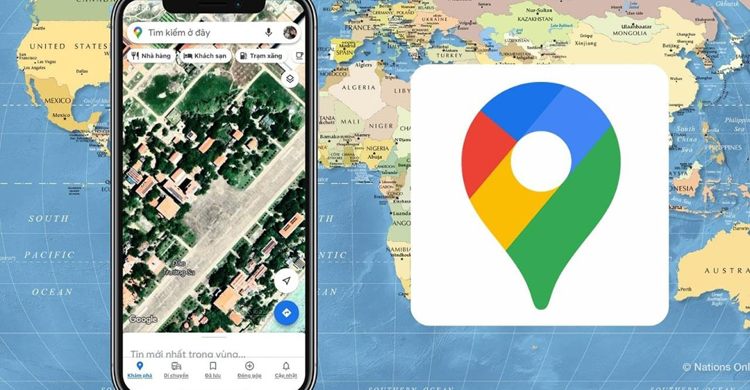 cách sử dụng Google Map