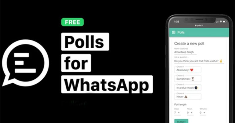 cách tạo bình chọn trên whatsapp