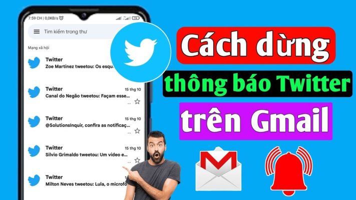 chặn email từ twitter