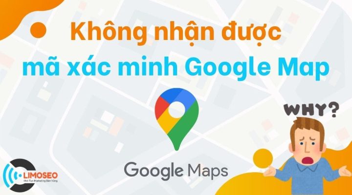 không nhận được mã xác minh google map