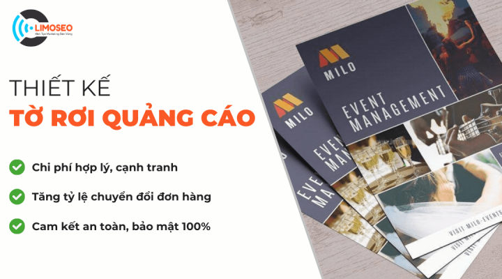 thiết kế tờ rơi quảng cáo