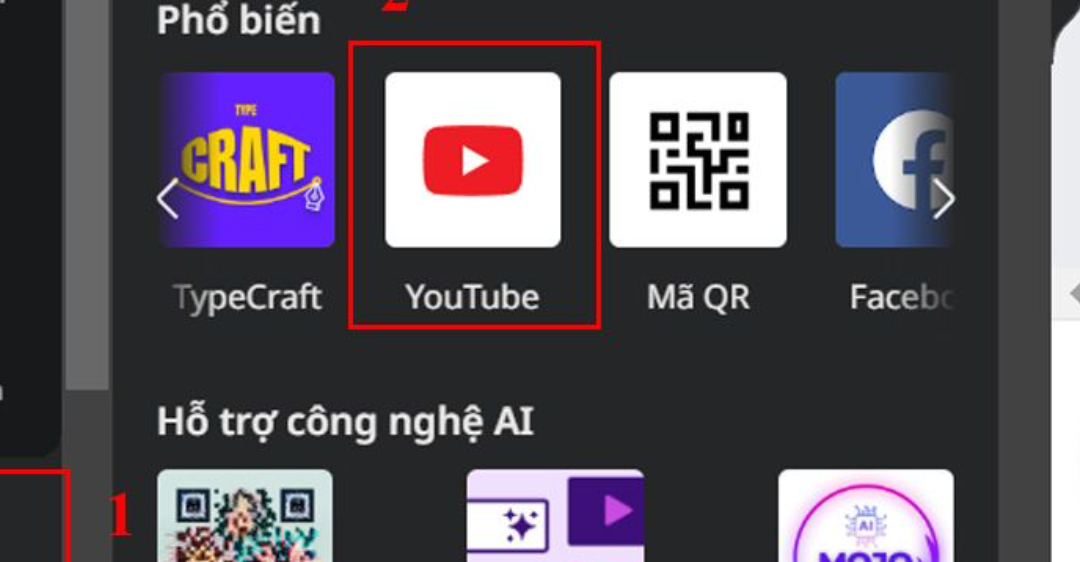 Cách chèn video YouTube trong văn bản Canva qua ứng dụng