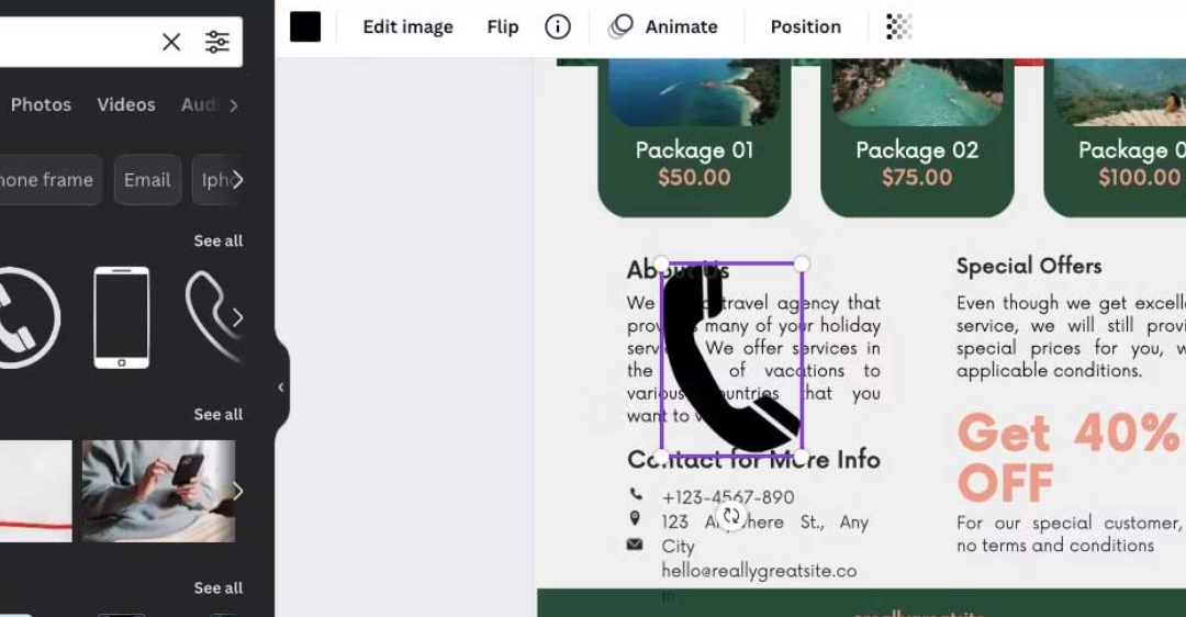 Cách nhập file PDF trong Canva