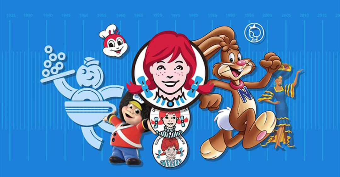 Các thiết kế mascot thường gặp