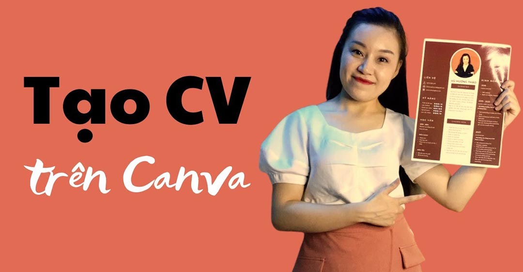 cách tạo CV trên Canva