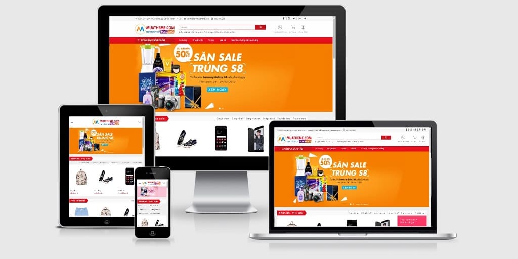 thiết kế website thương mại điện tử