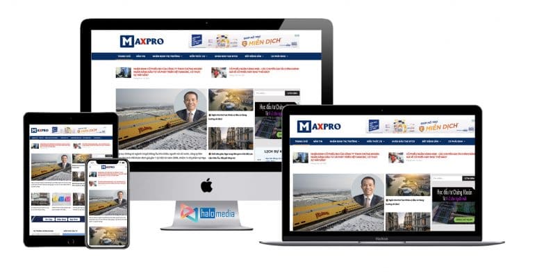 thiết kế website tin tức