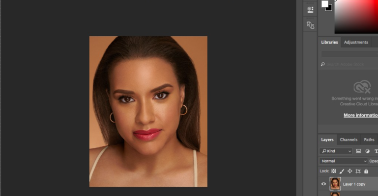 Cách đổi màu da trong Photoshop CS6 bằng LAB Color