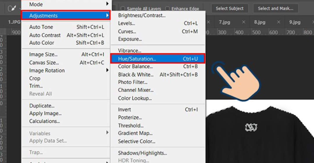 Cách đổi màu quần áo trong Photoshop bằng Selection Tool