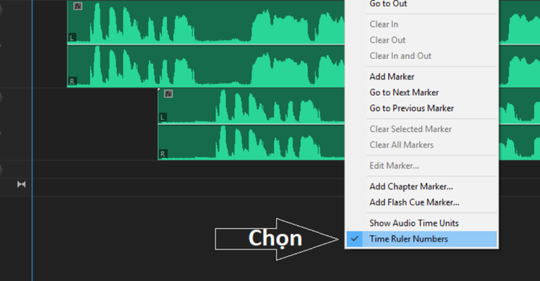 Cách đồng bộ âm thanh trong Premiere Cách thứ nhất