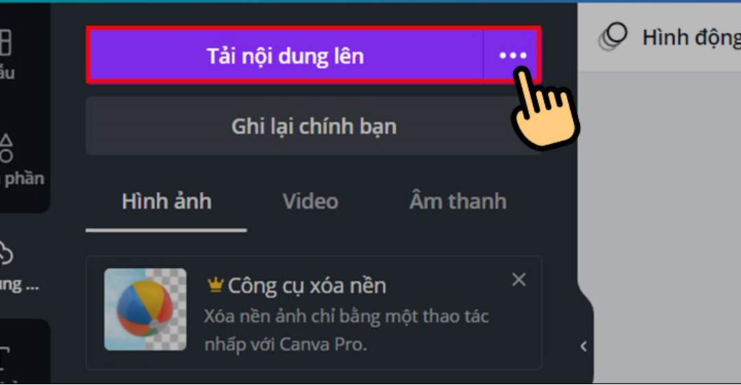 Hướng dẫn tạo hình nền máy tính bằng Canva