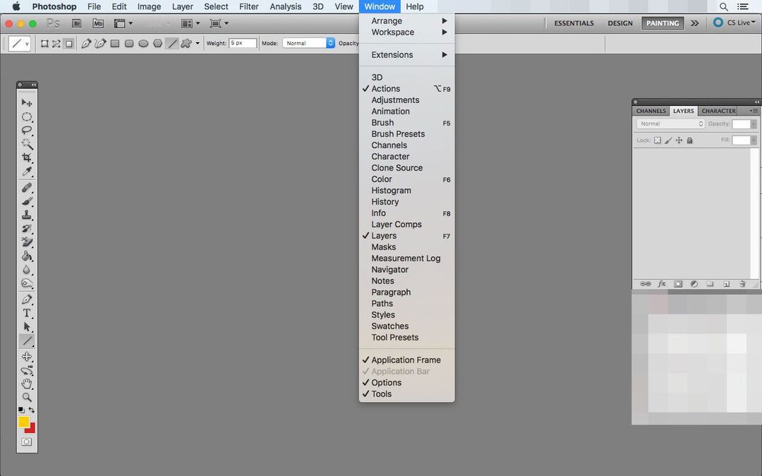 Menu Bar