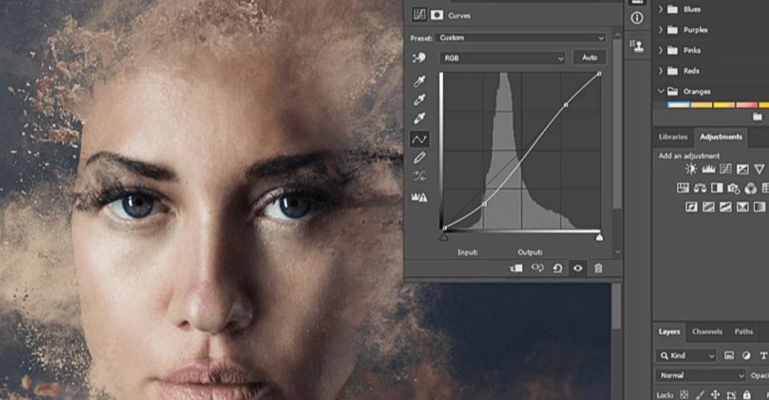 cách ghép ảnh bằng photoshop online