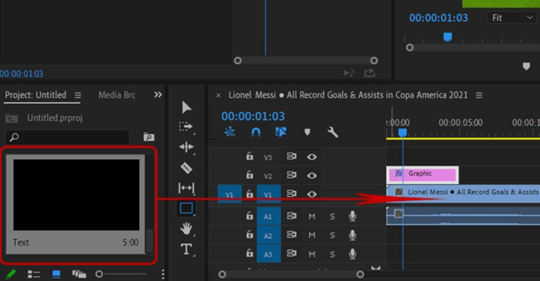 cách làm Credit trong Premiere