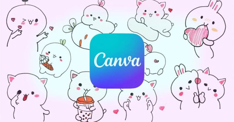 cách tạo sticker trên Canva