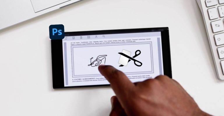 Cắt chữ ký trong Photoshop là gì